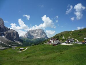 Passo Gardena and Sassolungo, Dolomites
