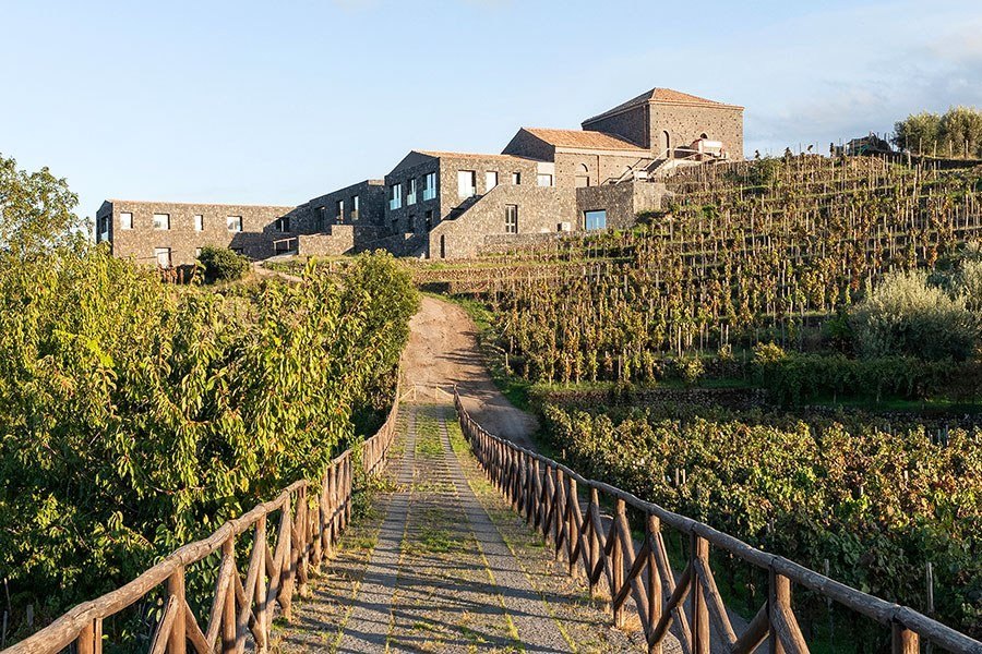 Photo © Palmento Costanzo, courtesy of the winery Palmento Costanzo winery and vineyards, Etna
